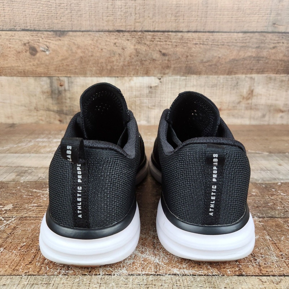 APL TechLoom PRO Womens Sz 10.5 Black Knit Athletic Classic Running Sneaker Shoe - Picture 5 of 10